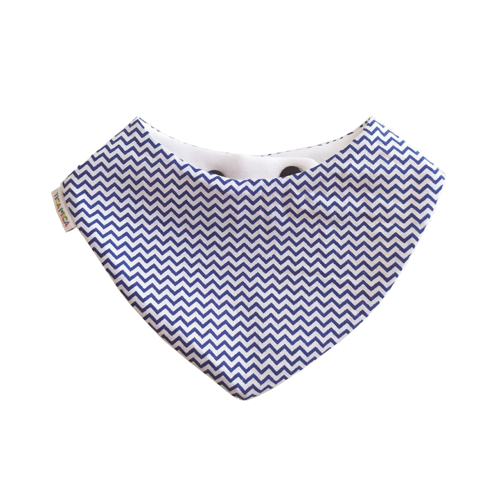 pitet-zigzag-blau Bandana Blue Zigzag - Imagen 1