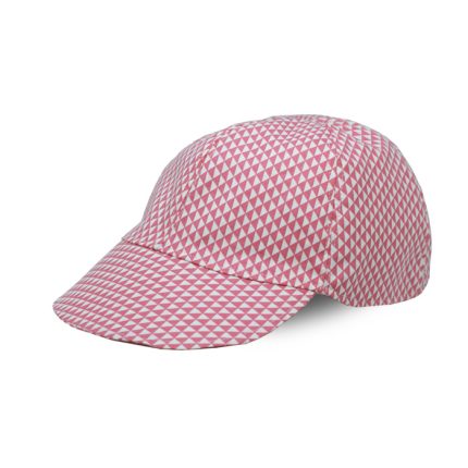 Gorra para proteger del sol a lxs niñxs. Con estampado original y alegre.