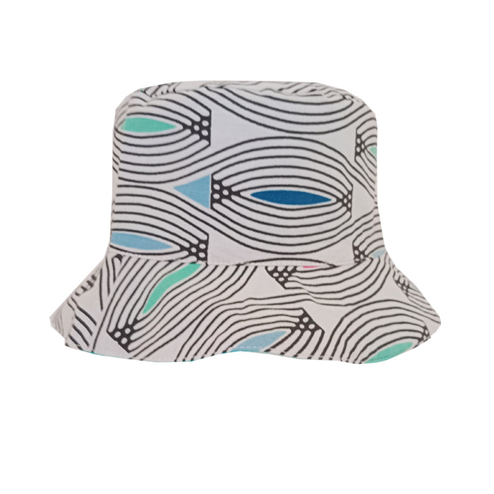 Gorro reversible de verano Crazy Geometric Gorro reversible de verano Crazy Geometric