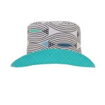 Gorro reversible de verano Crazy Geometric