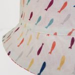 Gorro reversible de peces