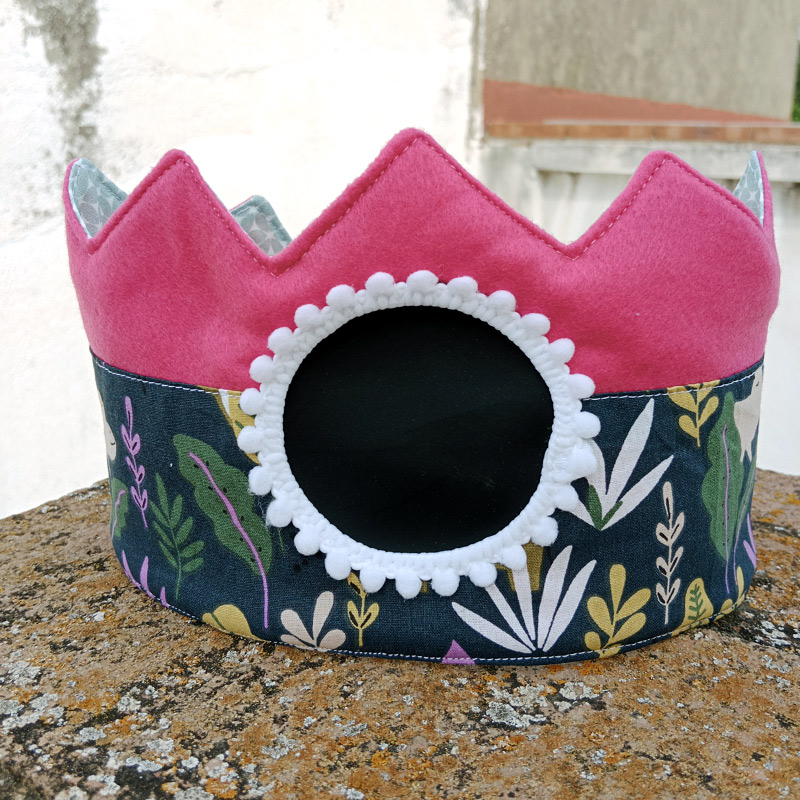 corona-fucsia-animals2 Corona Pink & Purple Animals - Imagen 1
