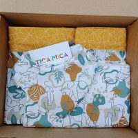 Pack Regalo Bebé Abstract White