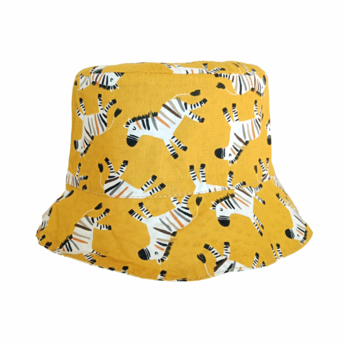 gorro-rev-zebres-groc Gorro Free Zebra - Imagen 1