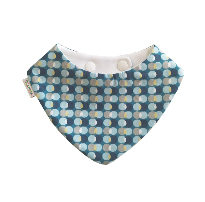 Babero absorbente azul Babero absorbente azul